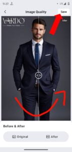 Enhance Image Quality in Vmake App screenshot 5