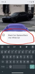 Ai Replace image in Vmake app screenshot 5