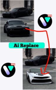 Ai Replace image in Vmake app screenshot 9