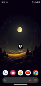 How to start Vmake Mod Apk screenshot 1