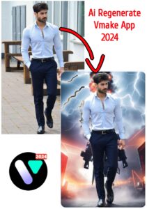Generate image Background in Vmake App 2024 Screenshot 8